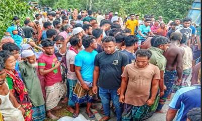 নীলফামারীতে ট্রাকচাপায় চারজন নিহত