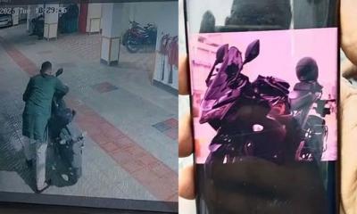 তাহসিফ সৌরির মোটরসাইকেল মিলল বস্তি এলাকায়