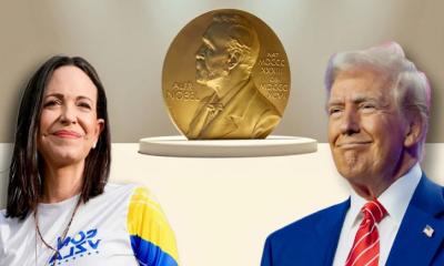 ট্রাম্পকে নোবেল শান্তি পুরস্কার উৎসর্গ করলেন মারিয়া কোরিনা মাচাদো