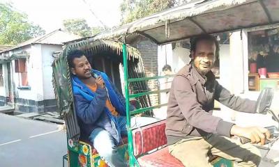 মাদক ছাড়ার ঘোষণা দিয়ে নিজেই মাইকিং করলেন যুবক