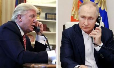 আড়াই ঘণ্টার ফোনালাপ, ক্ষেপণাস্ত্র নিয়ে ট্রাম্পকে কড়া হুঁশিয়ারি পুতিনের