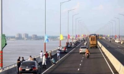 টোল আদায়ে রেকর্ড পদ্মা-যমুনা সেতুতে