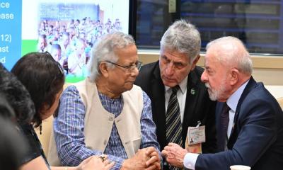 ব্রাজিলের প্রেসিডেন্টের সঙ্গে ড. ইউনূসের বৈঠক