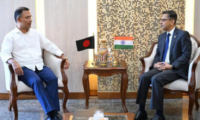 প্রধানমন্ত্রীর সঙ্গে ভারতীয় হাইকমিশনারের সাক্ষাৎ