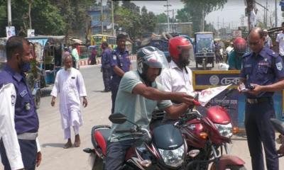 ঠাকুরগাঁওয়ে ৩ মাসে ট্রাফিক পুলিশের দেড় কোটি টাকা রাজস্ব আদায়