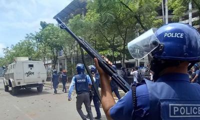 নারায়ণগঞ্জে বিএনপি-পুলিশ সংঘর্ষে নিহত ১