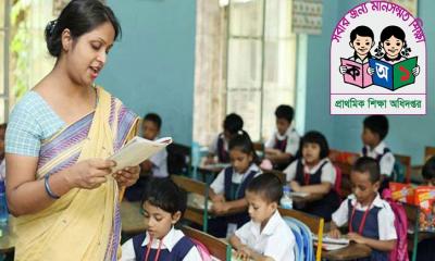 পেছালো প্রাথমিকে প্রথম ধাপের শিক্ষক নিয়োগ পরীক্ষা