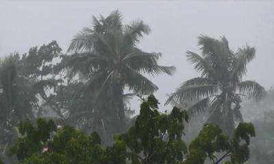 দুপুরের মধ্যে যেসব অঞ্চলে ৬০ কিমি বেগে ঝড়বৃষ্টির আভাস