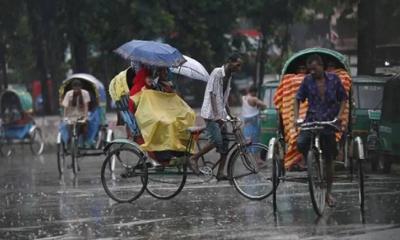 রাজধানীতে সকাল থেকেই বৃষ্টি, চলতে পারে দিনভর