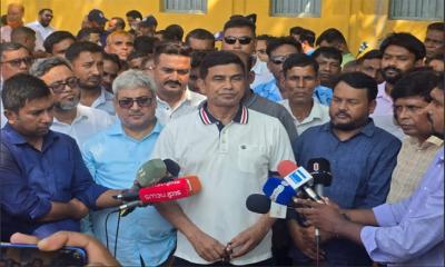 গোদাগাড়ীতে পদ্মা নদীর ভাঙনপ্রবণ এলাকা পরিদর্শন করলেন পানি সম্পদ প্রতিমন্ত্রী