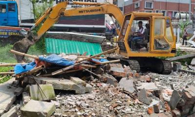 মতিঝিলে ২০০ কোটি টাকার জমি দখলমুক্ত, পার্ক নির্মাণের উদ্যোগ