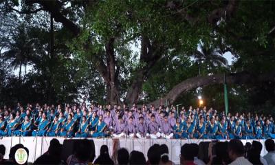 রমনা বটমূলে নববর্ষকে বরণ