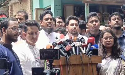 জুলাই ঘোষণাপত্র আদায় করে ছাড়ব : নাহিদ