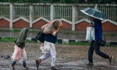 রাজধানীসহ সারা দেশে বজ্রবৃষ্টির আভাস