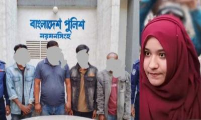 ডাকসুর রাফিয়ার বাড়িতে ককটেল নিক্ষেপের মামলায় গ্রেপ্তা‌র ৪