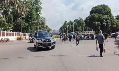 বঙ্গভবন ছাড়লেন সাবেক রাষ্ট্রপতি সাহাবুদ্দিন
