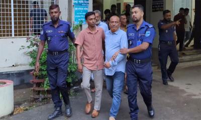চাঁদাবাজির মামলায় ছেলেসহ বিএনপি নেতা কারাগারে