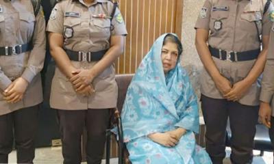 লালবাগের মামলায় গ্রেফতার দেখানো হলো শিরীন শারমিনকে