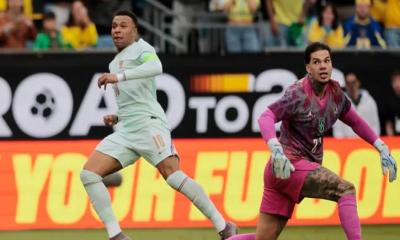 ১০ জনের ফ্রান্সের কাছেও হারল ব্রাজিল