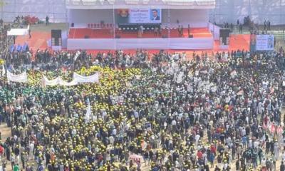 তারেক রহমানের প্রথম নির্বাচনি জনসভা, উৎসবমুখর সিলেট আলিয়া মাদ্রাসা মাঠ