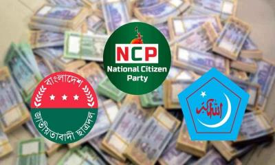 ছাত্রদল-ছাত্রশিবির-এনসিপির আয়ের উৎস কী?