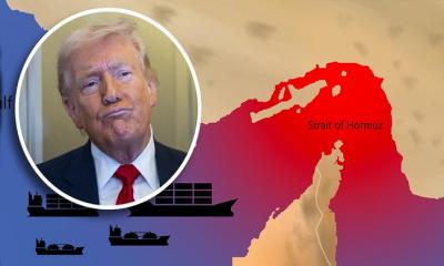 হরমুজ প্রণালি পুরোপুরি খোলা না হলেও দ্রুত যুদ্ধ শেষ করতে চান ট্রাম্প
