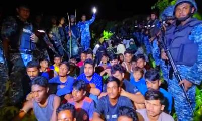 টেকনাফে গহীন পাহাড় থেকে নারী-শিশুসহ ৬৬ জন উদ্ধার