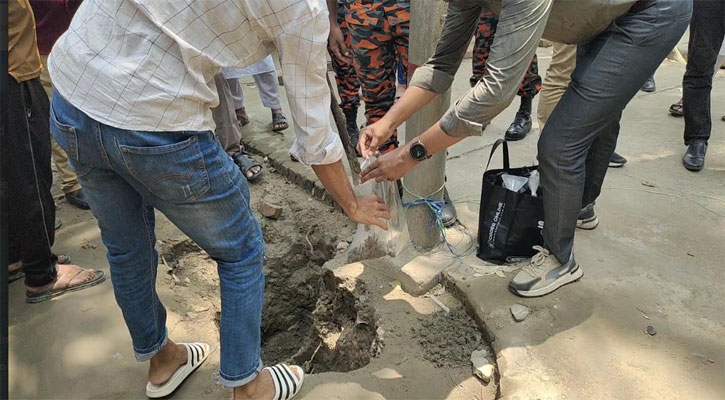 মাটি গরম হয়ে ধোঁয়া‌ উঠা স্থানে গ্যাসের উপস্থিতি নেই: বাপেক্স