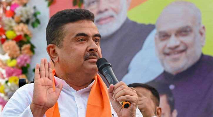 পশ্চিমবঙ্গের নতুন মুখ্যমন্ত্রী শুভেন্দু অধিকারী