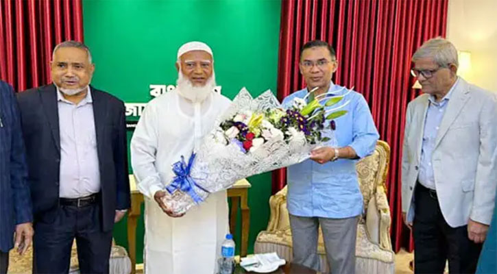 জামায়াত আমিরের বাসায় তারেক রহমান