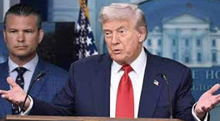 ইউক্রেন যুদ্ধ বন্ধে পুতিনকে ট্রাম্পের হুঁশিয়ারি