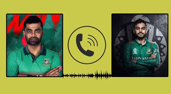 আলোচিত ফোনকল প্রসঙ্গে লাইভে আসছেন তামিম