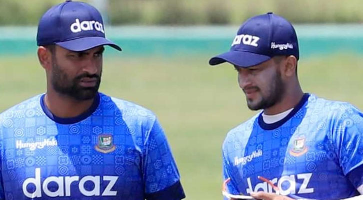 বাংলাদেশের হার এক করল সাকিব-তামিমকে