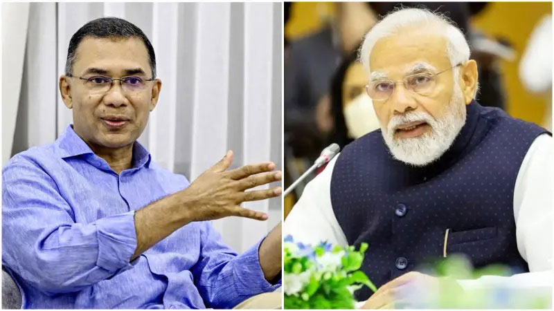 মোদিকে তারেক রহমানের চিঠি, সম্পর্ক জোরদারের বার্তা