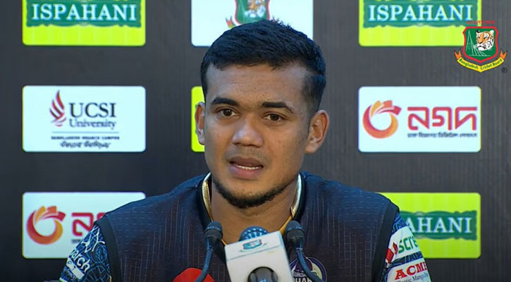 কেন টেস্ট খেলবেন না, জানালেন তাসকিন