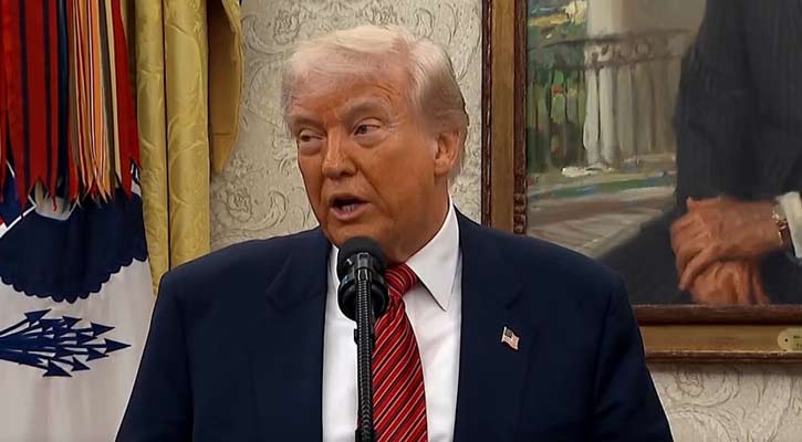 আমার কারণেই ভারত-পাকিস্তান সংঘাত হলো বন্ধ: ট্রাম্প