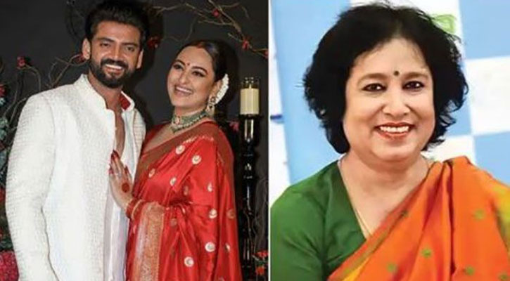সোনাক্ষী-জহিরের বিয়ে নিয়ে যা বললেন তসলিমা নাসরিন