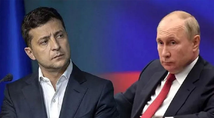 জেলেনস্কিকে বাদ দিয়ে ইউক্রেনে নতুন প্রশাসন চান পুতিন