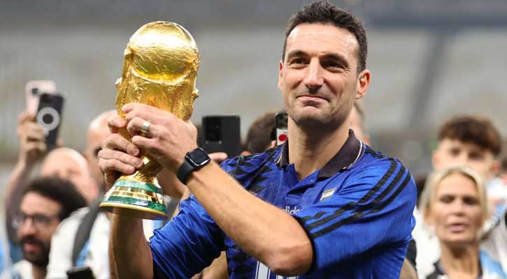 বর্ষসেরা কোচ লিওনেল স্কালোনি