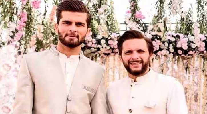 জামাই-শ্বশুর হলেন দুই আফ্রিদি 