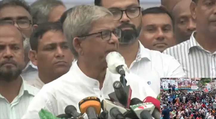 খালেদা জিয়ার অবস্থার কথা বলেই কাঁদলেন মির্জা ফখরুল