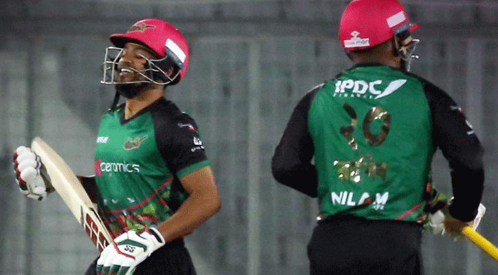 বিদায়ী ম্যাচে শেষ হাসি হাসল সিলেট