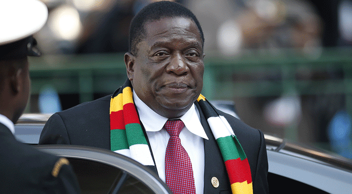 জিম্বাবুয়ের প্রেসিডেন্টের ওপর যুক্তরাষ্ট্রের নিষেধাজ্ঞা