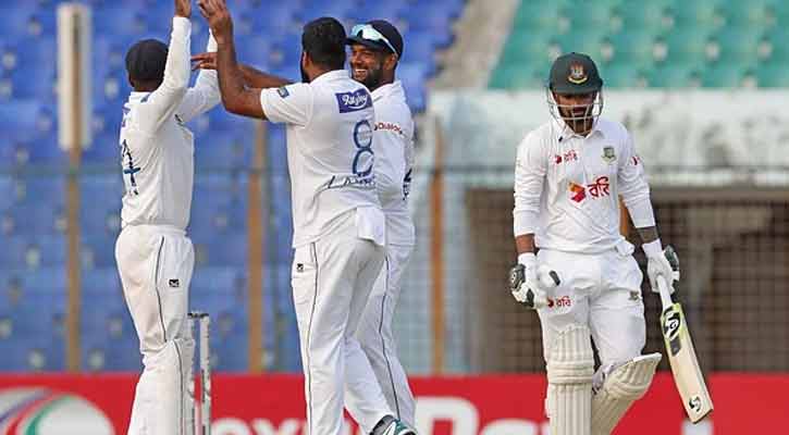 খেলাটা পঞ্চম দিনে টেনে নিলেন তাইজুল-মিরাজ