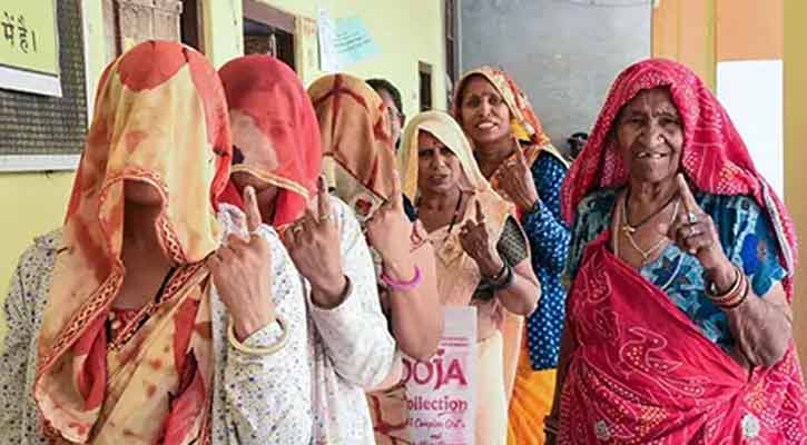 ভারতে লোকসভা নির্বাচনে তৃতীয় দফার ভোটগ্রহণ শুরু