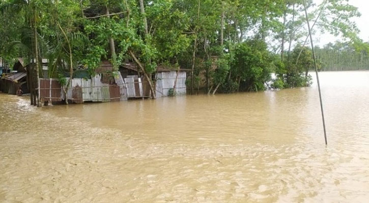 নতুন এলাকা প্লাবিত, সিলেটে ৬ লাখ ৪৩ হাজার মানুষ পানিবন্দি
