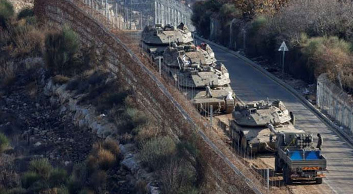 সিরিয়ার ভূখণ্ড দখলে ইসরায়েল, কড়া হুঁশিয়ারি সৌদি-ইরান-কাতারের