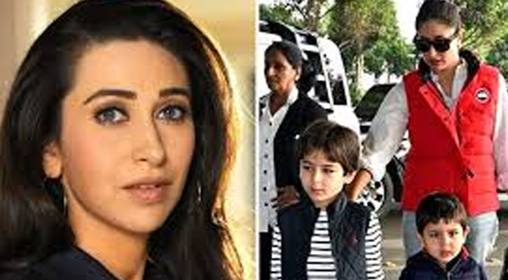 সন্তানদের নিয়ে বোন কারিশমার বাসায় কারিনা