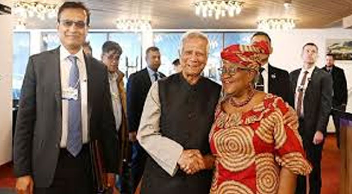 ডব্লিউটিও মহাপরিচালকের সঙ্গে প্রধান উপদেষ্টার বৈঠক