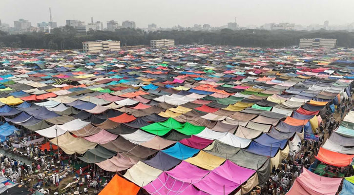 টঙ্গীর তুরাগ তীরে ৫৮তম বিশ্বইজতেমার প্রস্তুতি সম্পূর্ণ 